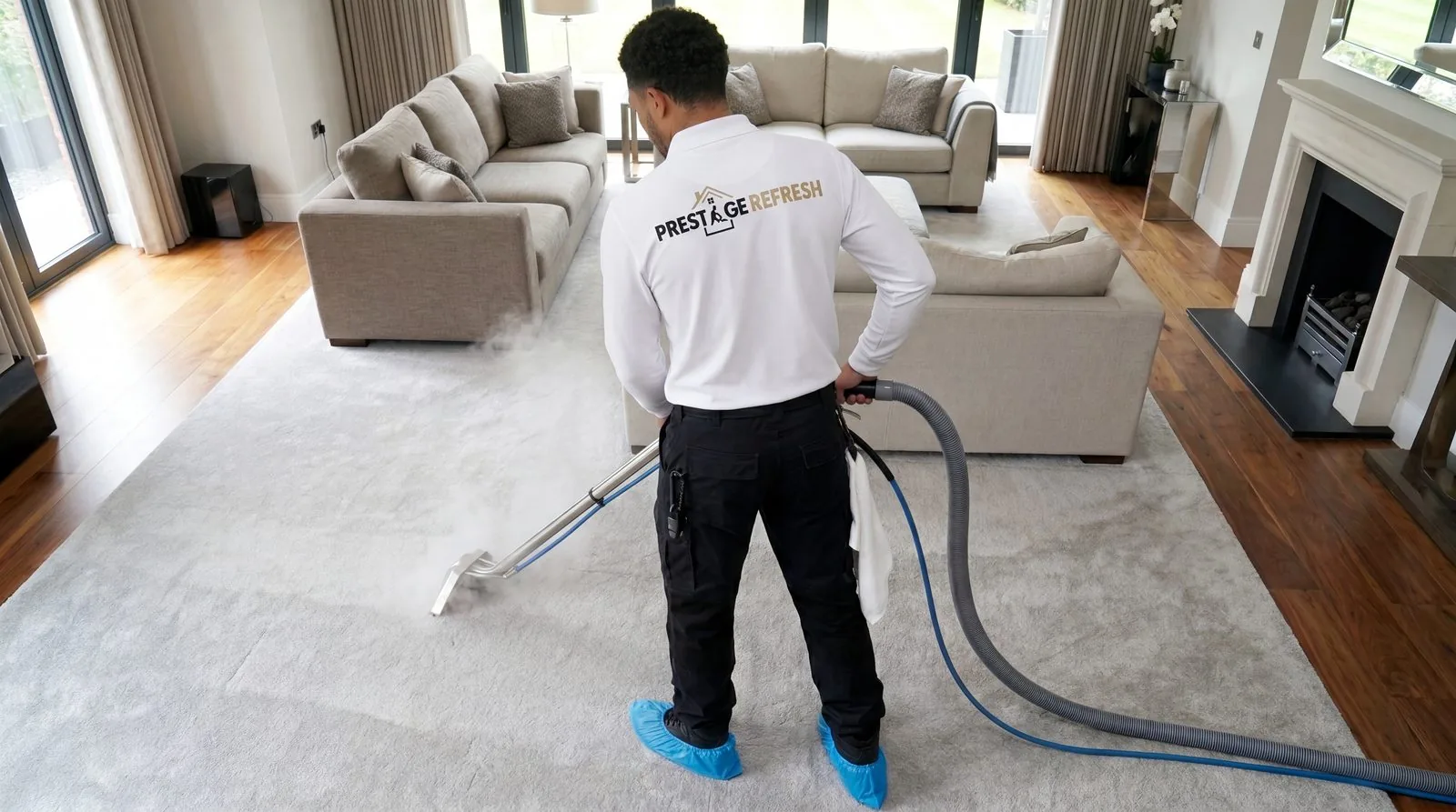 The Golden Guarantee, Explained 4 Grooming the pile to a perfect finish