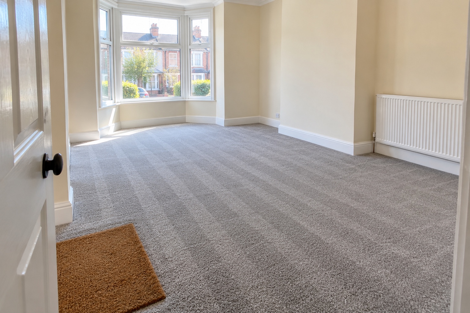 Carpet Cleaning in Rented Homes: Tenants, Landlords and Agents 6 A clean, empty lounge ready for the next tenancy.
