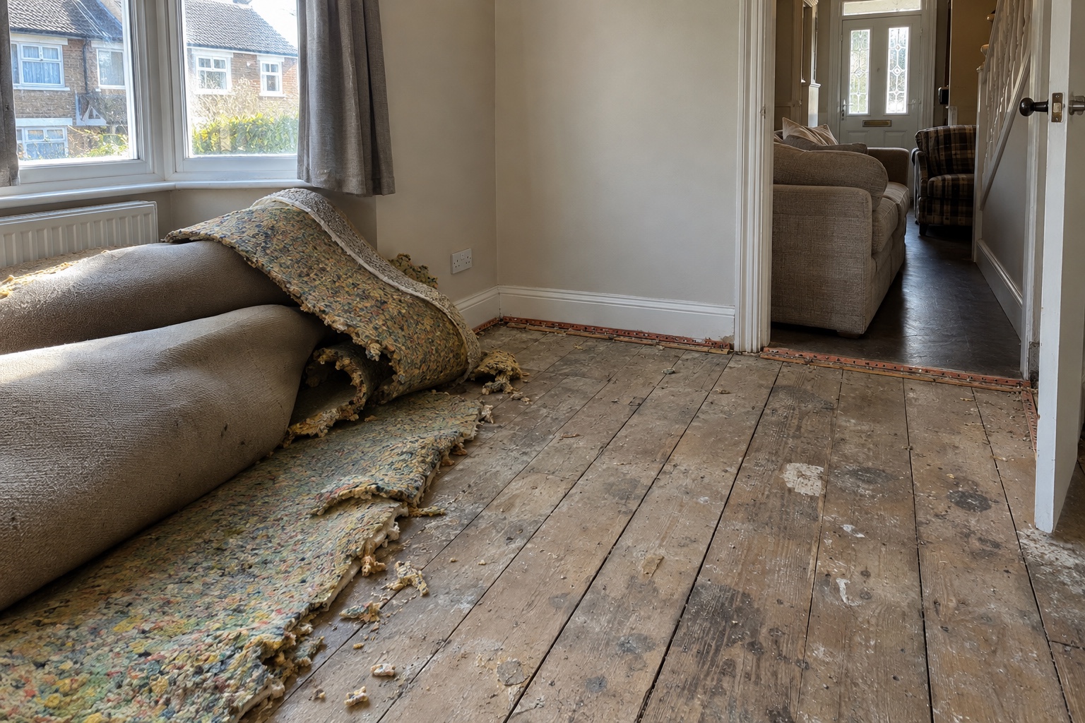 Clean or Replace: The Straight Answer for a Tired Carpet 6 Replacing a carpet means emptying the room, lifting the old one and days of disruption.
