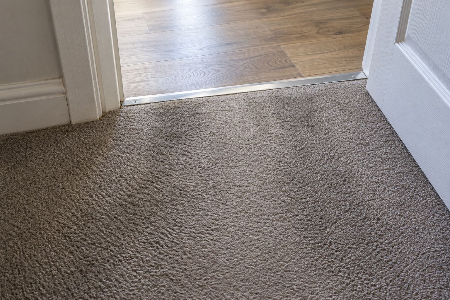 End of Tenancy Cleans & Your Deposit: What's Included 5 Flattened pile at a doorway is usually read as fair wear and tear.