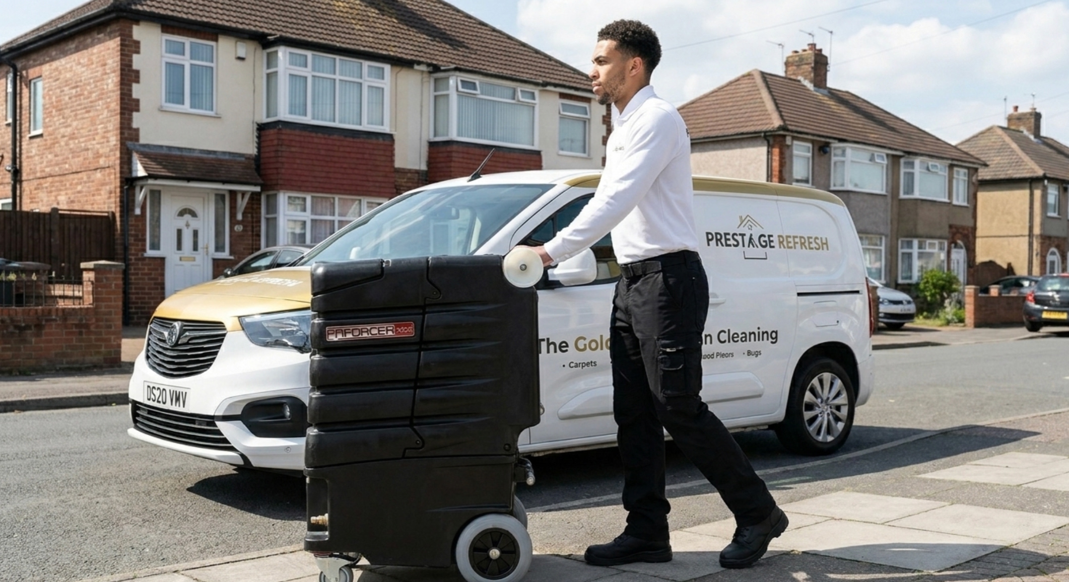 How Long Does a Professional Carpet Clean Take? 5 The kit for every clean, in the order it is used on the day.