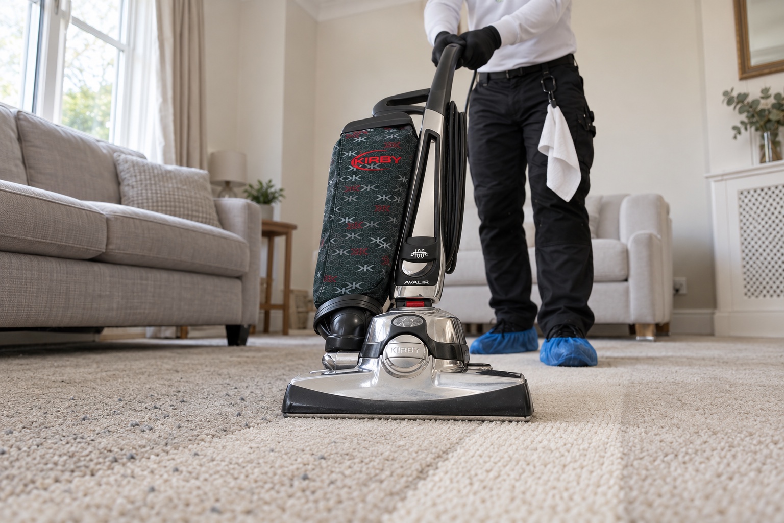 How Long Does a Professional Carpet Clean Take? 6 Dry grit comes out first, before any hot water is used.