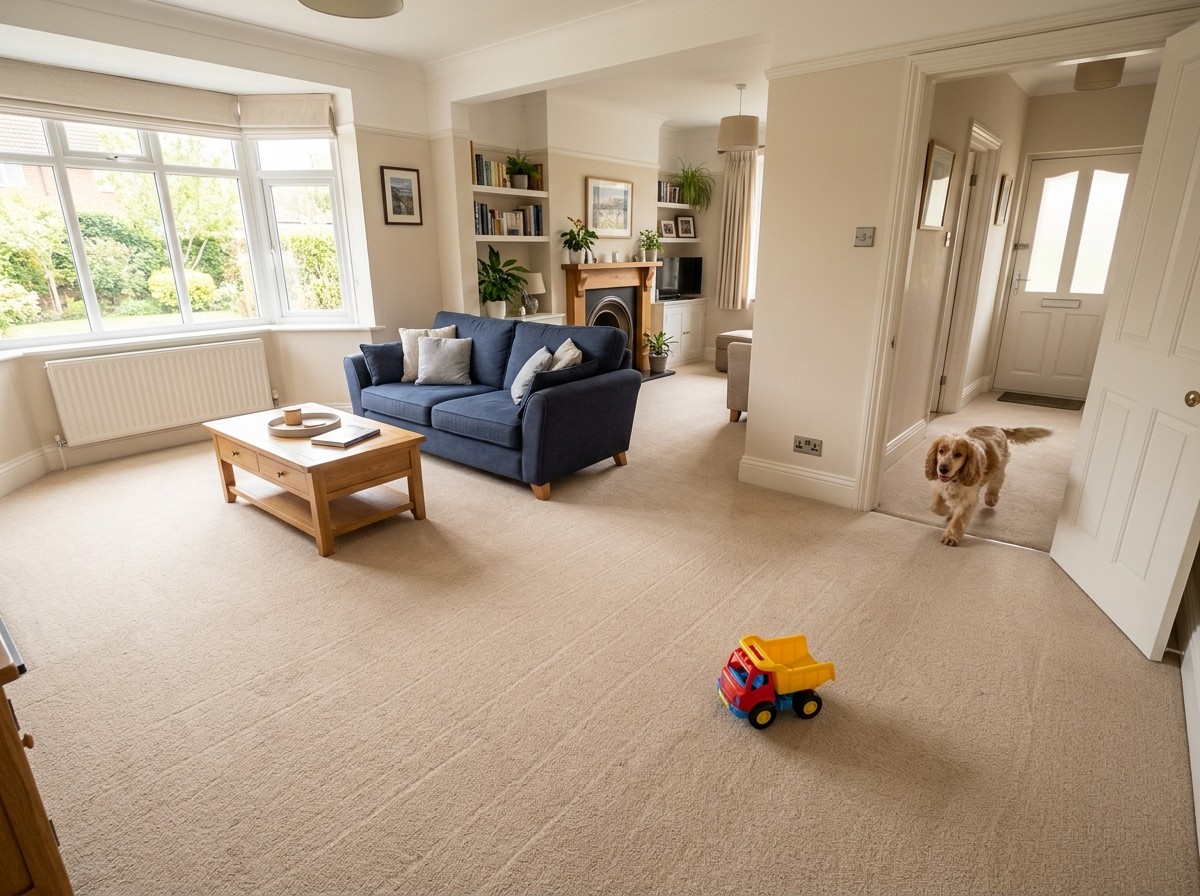 How Long Professional Carpet & Upholstery Cleaning Results Should Last 1 A freshly cleaned lounge as family life returns.