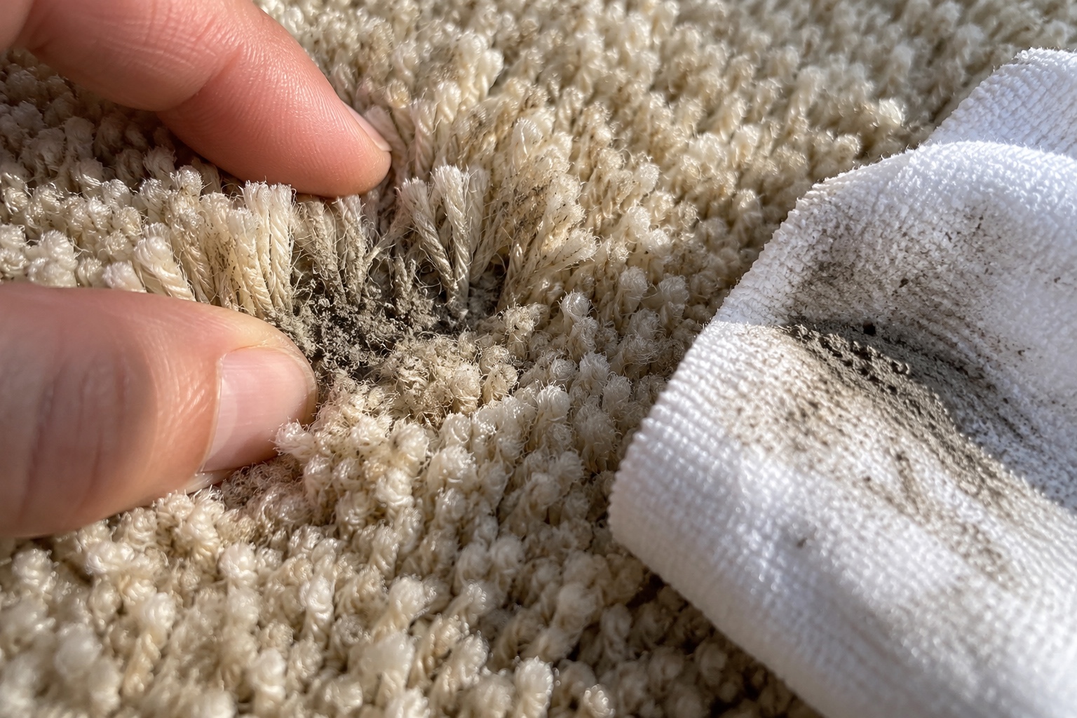 You Have a Cleaner. What a Carpet Clean Adds 7 Soil and oils build at the base of the pile, out of a vacuum's reach.