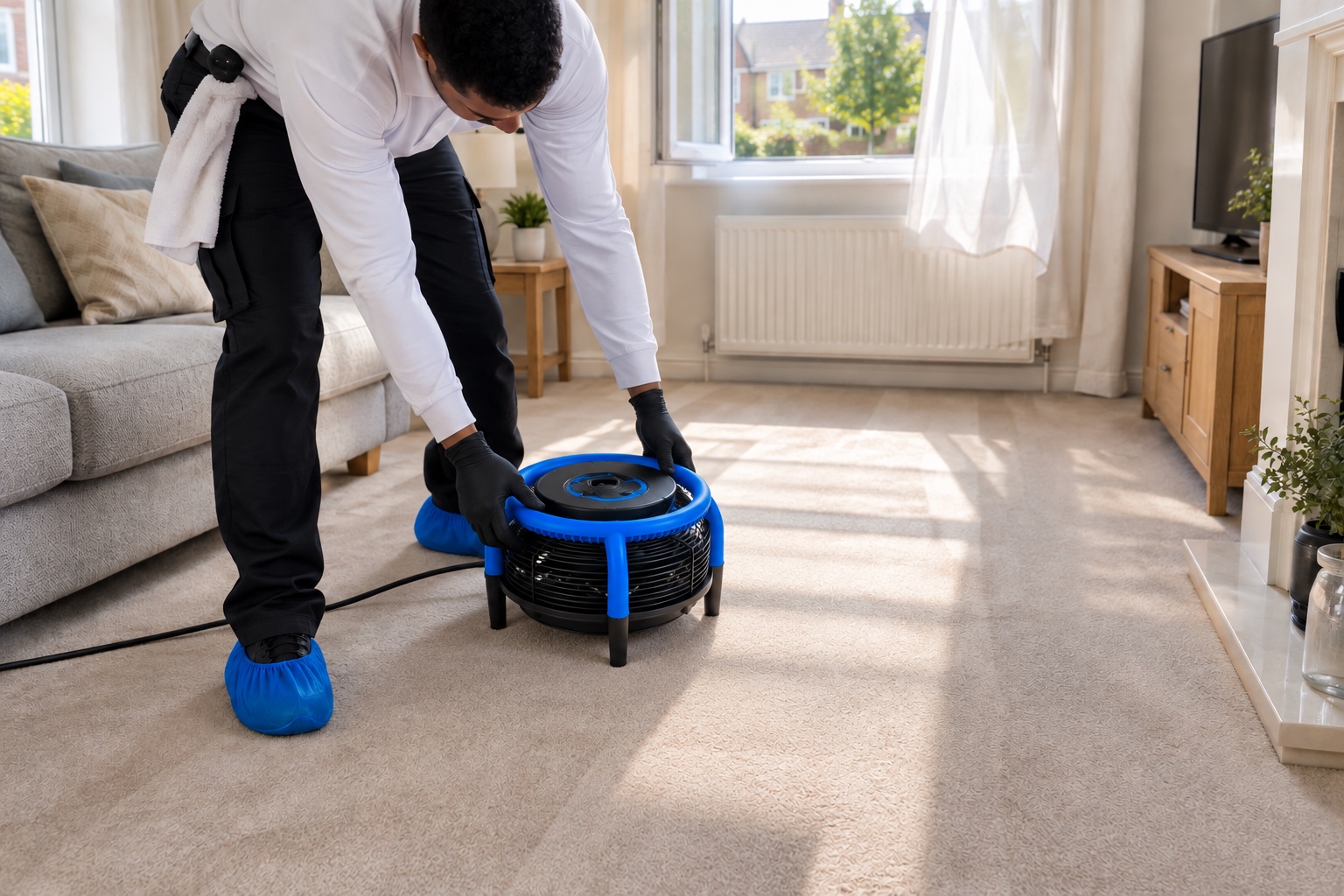 Is Professional Carpet Cleaning Safe for Kids, Pets and Asthma? 8 We speed-dry the carpet so the room is back in family use sooner.