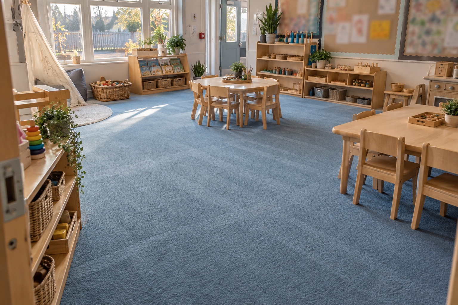School and Nursery Carpet Cleaning 7 A nursery room clean and ready for the children's return.