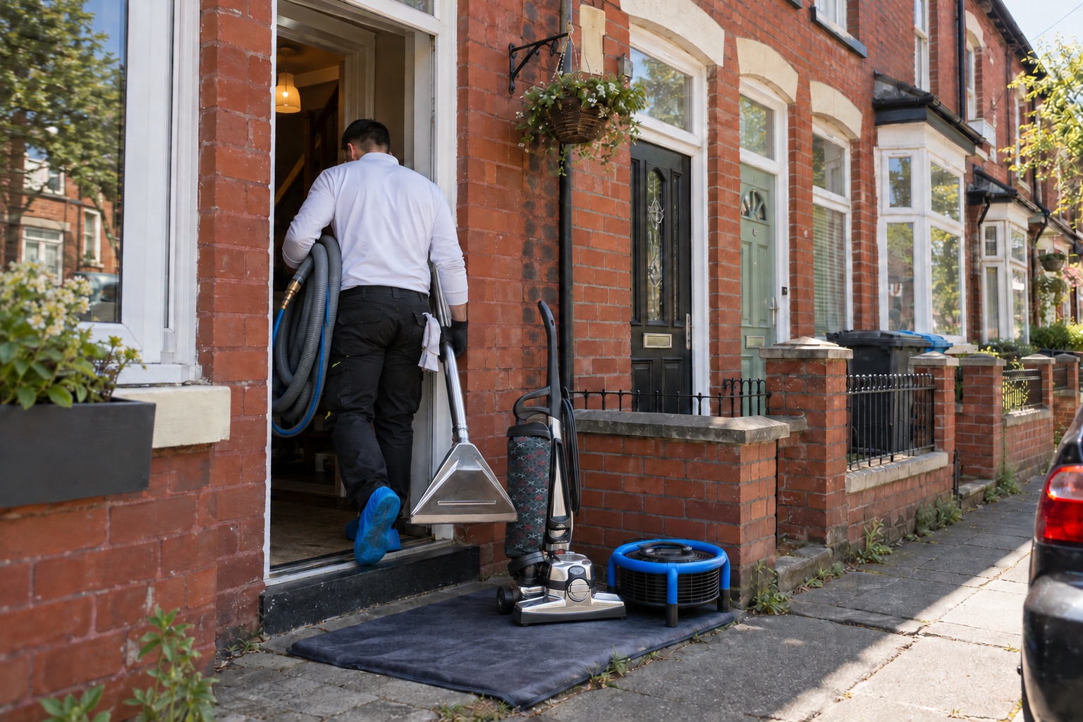 Student Let and HMO Turnover Cleaning 7 One property after another on a planned run across the void.